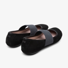 Camper Right Ballerinas Black - Womens Singapore WTZIXO-204